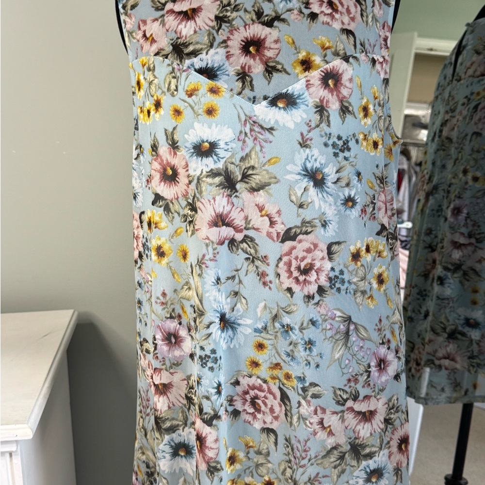 Women's Apt. 9 Light Blue sleeveless Top